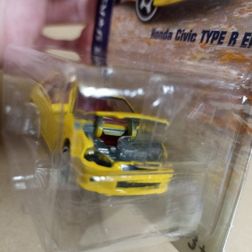 Majorette 2024 Honda Civic Type R EK9 Yellow Japan Series HTF