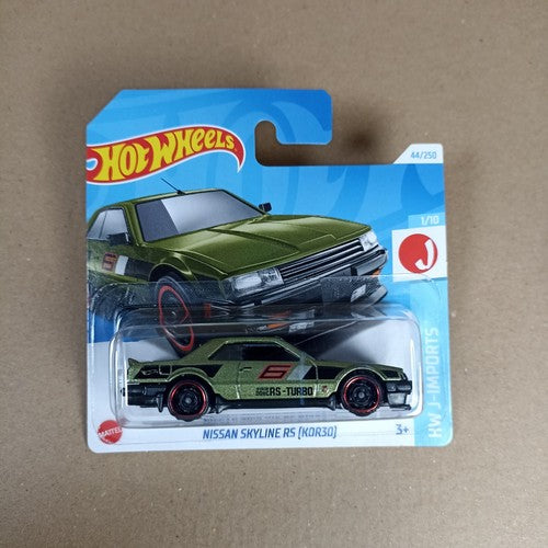 Hot Wheels 2024 Nissan Skyline RS KDR30 Green Japan Imports #44 Short Card