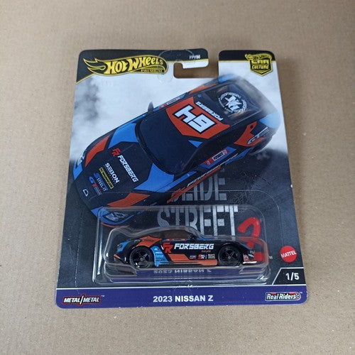 2024 Hot Wheels Nissan Z Black Slide Street 2 Car Culture