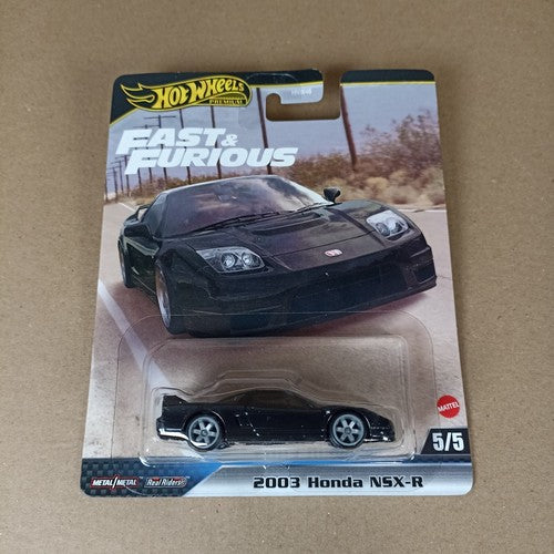 Hot Wheels  Premium - Fast & Furious  - Black 2003 Honda NSX-R