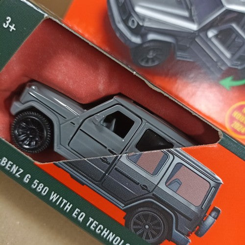 Matchbox Mercedes-Benz G 580 with EQ Technology Grey 2024 Moving Parts