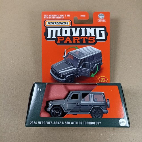 Matchbox Mercedes-Benz G 580 with EQ Technology Grey 2024 Moving Parts