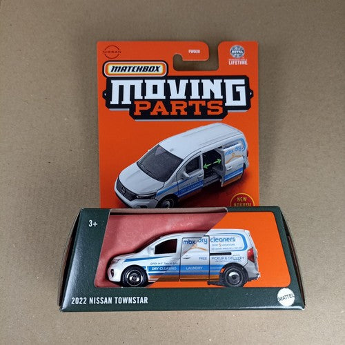 Matchbox Moving Parts 2022 Nissan Townstar White New 2024
