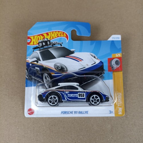 Hot Wheels Porsche 911 Rallye Short Card 172/250 Rally