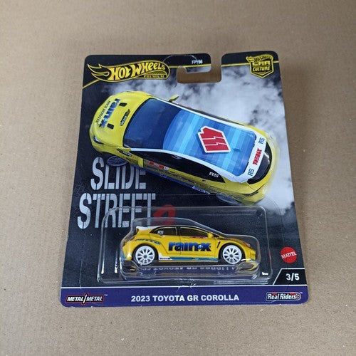 2024 Hot Wheels 2023 Toyota GR Corolla Car Culture Slide Street 2