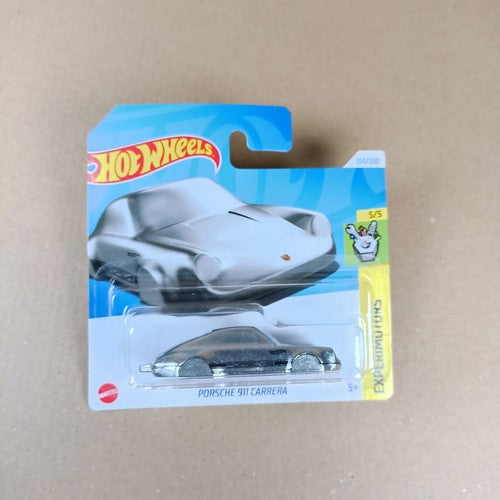 Hot Wheels 2024 Porsche 911 Carrera #134 Short Card Experimotors Keychain