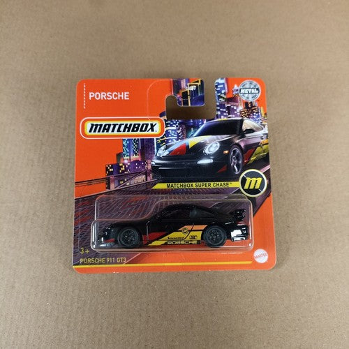 2022 Matchbox Super Chase Porsche 911 GT3 Short Card