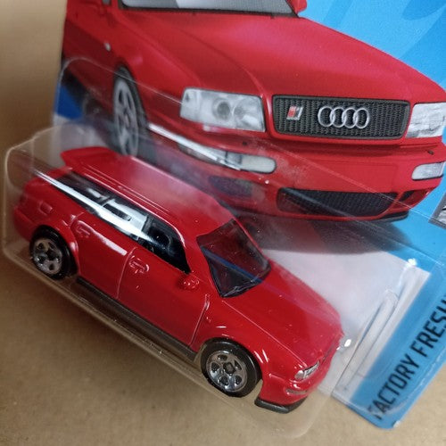 2024 Hot Wheels 94 Audi Avant RS2 Red #133 Factory Fresh Short Card