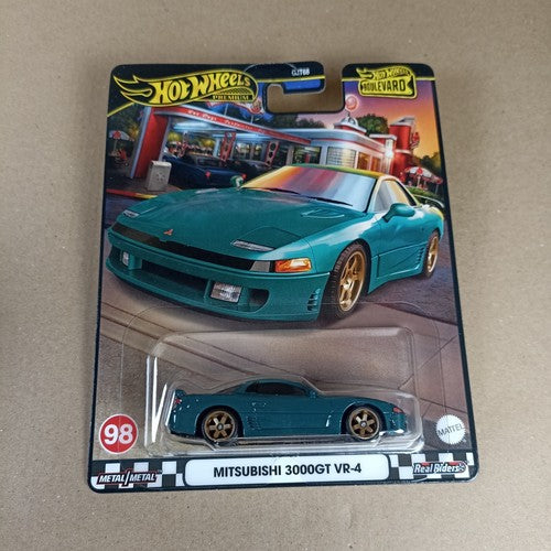 Hot Wheels Boulevard Premium 2024 HW #98 Green Mitsubishi 3000GT VR-4