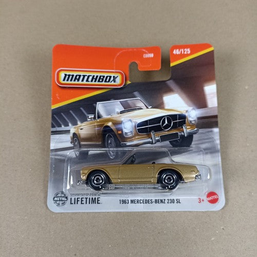 Matchbox 2025 1963 Mercedes-Benz 230 SL #46 Short Card