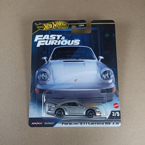 2024 Hot Wheels The Fast & Furious Porsche 911 Carrera RS 3.8 Premium