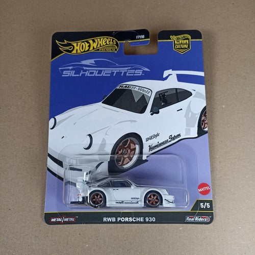 Hot Wheels Premium RWB Porsche 930 Silhouettes White 2025