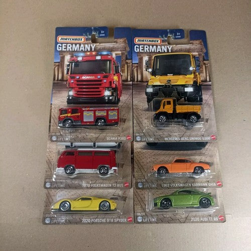 Matchbox Germany Series 2024 Complete Set of 6 Cars