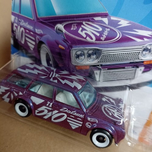 2023 Hot Wheels Datsun Bluebird Wagon 510 HW Wagons #235 Short Card 1:64 HKH72