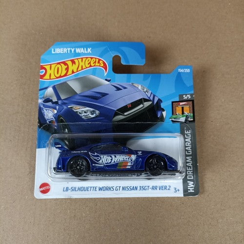 Hot Wheels  LB-Silhouette Works GT Nissan 35GT-RR Ver.2 Shirt Card Minor Damage