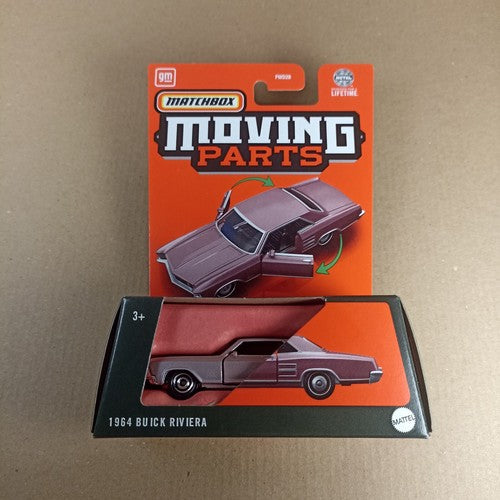 Matchbox Moving Parts 1964 Buick Riviera 2024 Rose