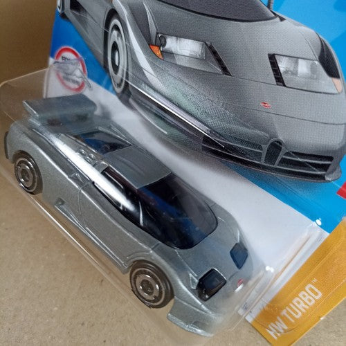 2022 Hot Wheels '94 Bugatti EB110 SS 65/260 Silber HW Turbo Short Card