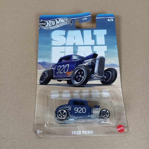 Hot Wheels Salt Flat Racers Komplettset 5 Silver Series Ford Neu 2025