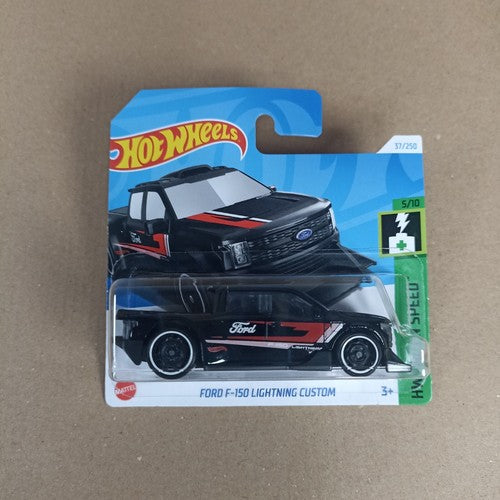 Hot Wheels 2024 Ford F-150 Lightning Custom HW Green Speed Short Card