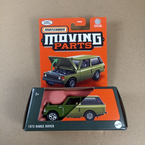 Matchbox Moving Parts 1975 Range Rover Green 2024