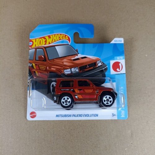 Hot Wheels Mitsubishi Pajero Evolution HW J-Imports Short Card
