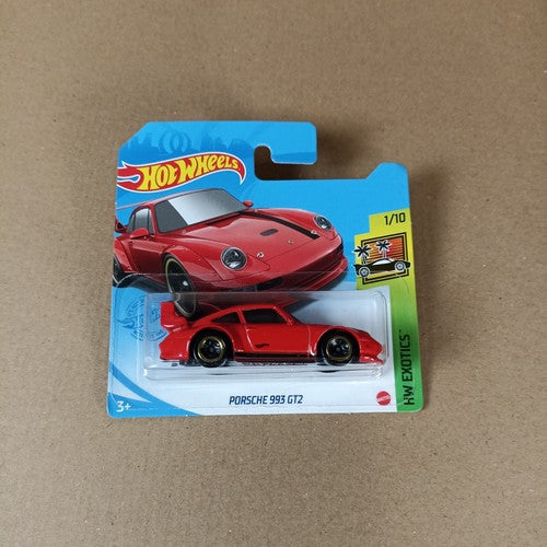 Hot Wheels Porsche 993 GT2 Rot 174 2021 HW Exotics