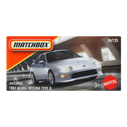 Matchbox Power Grabs 1997 Acura Integra Type R Toy Car (DNK70)