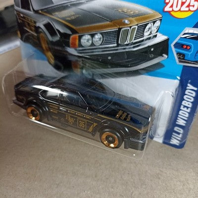 2025 Hot Wheels Lot 2x BMW 635 CSi Black Short Card