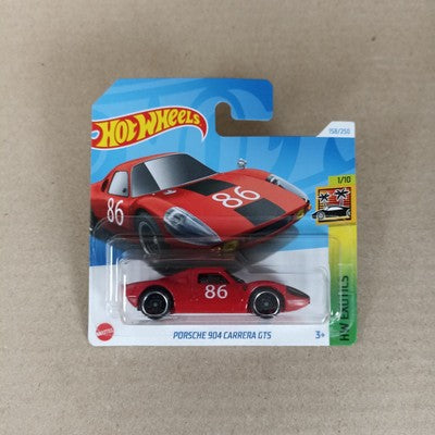 Hot Wheels Porsche 904 Carrera GTS Red 2025 Short Card