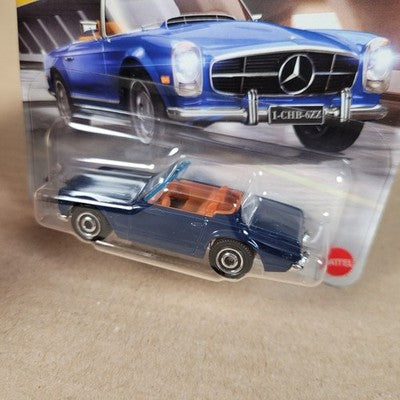 Matchbox 2026 1963 Mercedes-Benz 230 SL #46 Blue Short Card