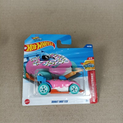 Hot Wheels Donut Drifter Let's Race #5 Pink Netflix 2025 Short Card