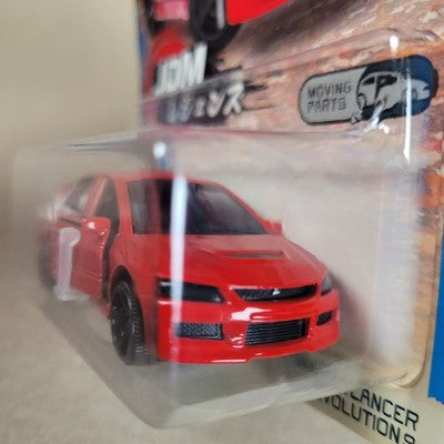 Majorette Mitsubishi Lancer Evolution S Red JDM Legends