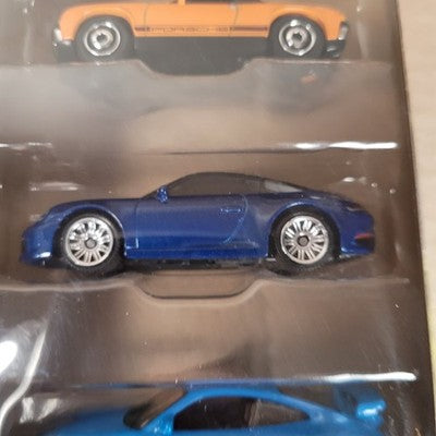 2025 Matchbox Porsche Heroes 5 Pack 911 GT3, 918, 914, 911 Targa, Cabrio