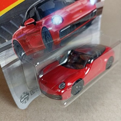 2025 Matchbox Porsche 911 Targa Rot Short Card #34