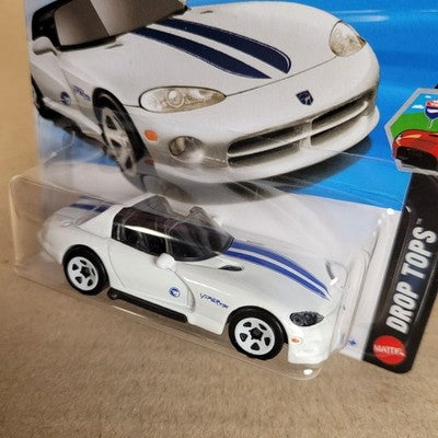 2026 Hot Wheels 1992 Dodge Viper RT/10 White Treasure Hunt Rh Short Card