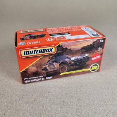 2026 Matchbox 1985 Porsche 911 Rally Super Chase Power Grabs