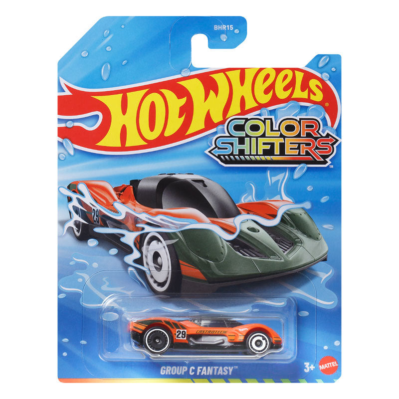 Hot Wheels Color Shifters Group C Fantasy Chrome Lightning Diecast Vehicle (BHR15)