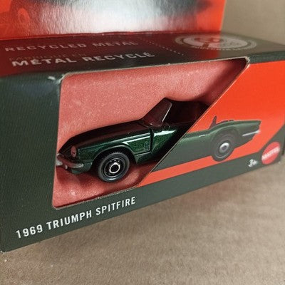 Matchbox 1969 Triumph Spitfire Green Moving Parts 2025 #47