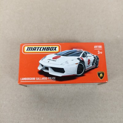 Matchbox Power Grabs Lamborghini Gallardo Police 2021