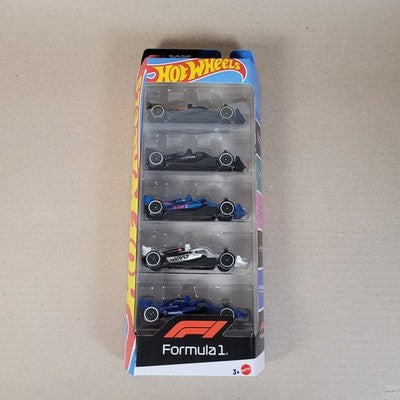Hot Wheels Formula 2025 5-Pack Set 2026 Red Bull Atlassian Williams AMG