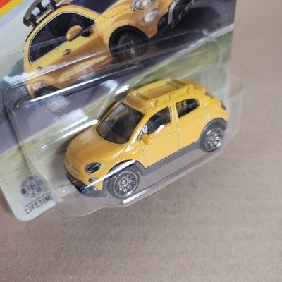 2026 Matchbox #1 2016 Fiat 500X Gelb