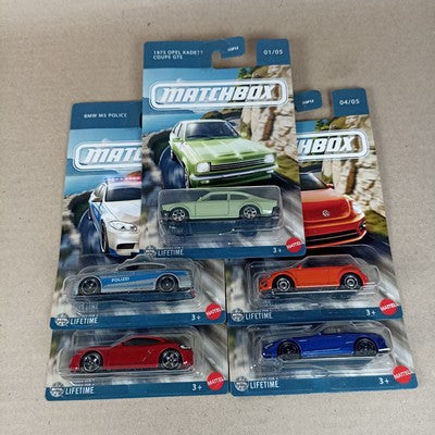 Matchbox 2025 MBX European Series Set of 5