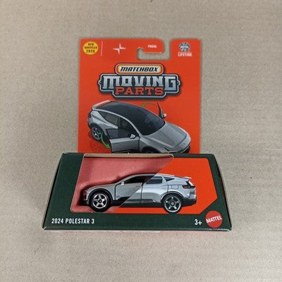 2025 Matchbox Moving Parts 2024 Polestar 3 Silber