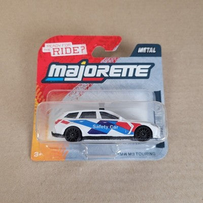 Majorette BMW M3 Touring White Safety Car Street Cars