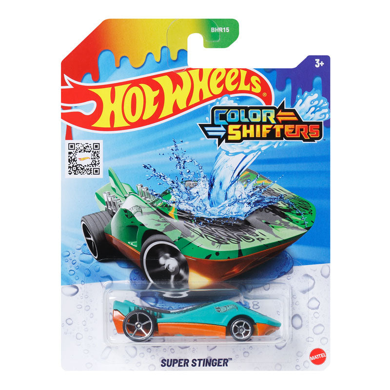 Hot Wheels Color Shifters Super Stinger Mattel Toy Car (BHR15)