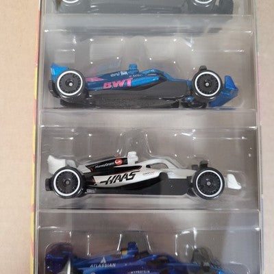 Hot Wheels Formula 2025 5-Pack Set 2026 Red Bull Atlassian Williams AMG