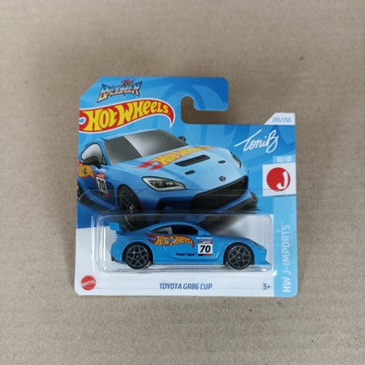 Hot Wheels Toyota GR86 Cup Blue HW J Imports 2024 #203 Short Card
