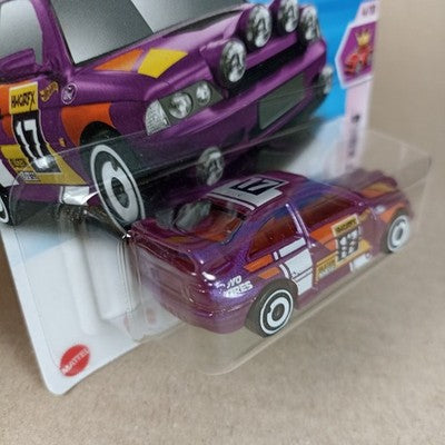 2025 Hot Wheels Lot 2x Ford Escort Purple #113 Compact Kings Short Card