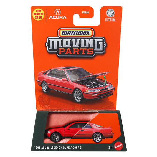 Matchbox Moving Parts 1991 Acura Legend Coupe Diecast Vehicle (FWD28)