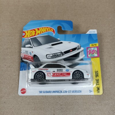 Hot Wheels 2025 98 Subaru Impreza 22B-STI Version HW The 90s Short Card